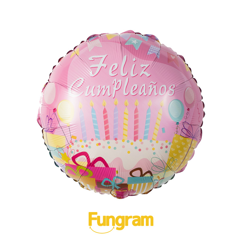 Spanish Happy Birthday Foil Balloon Manufacturers