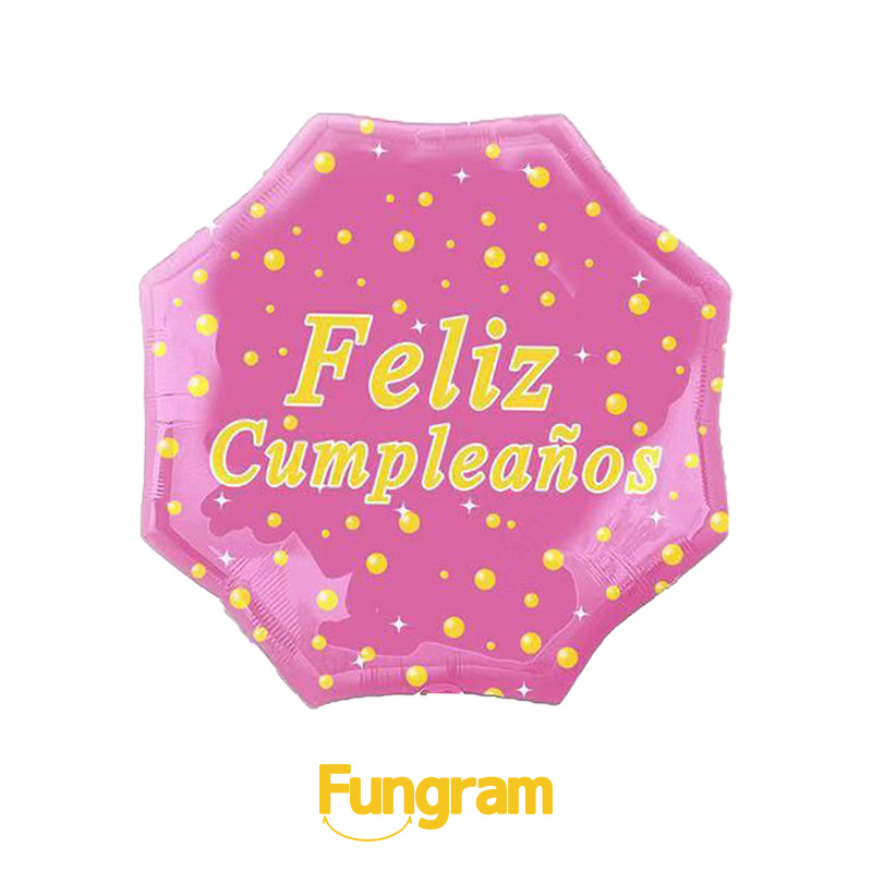 Spanish Happy Birthday Ballon Manufacturers