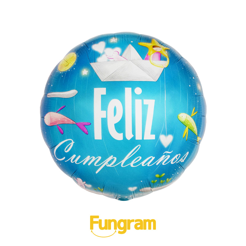Spanish Cumpleaños Mylar Balloon Manufacturers