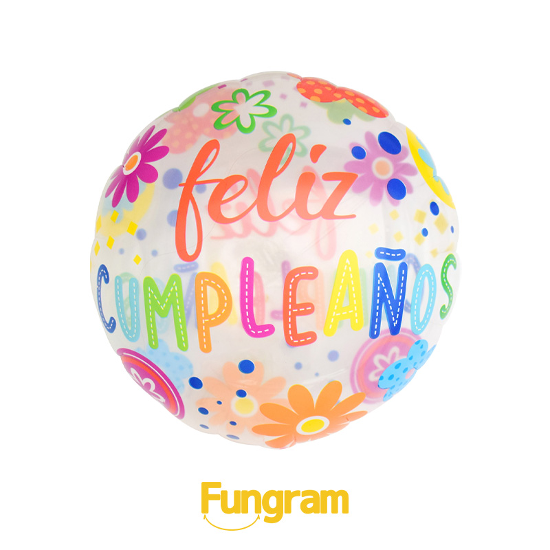 Round Mylar Spanish Balloon