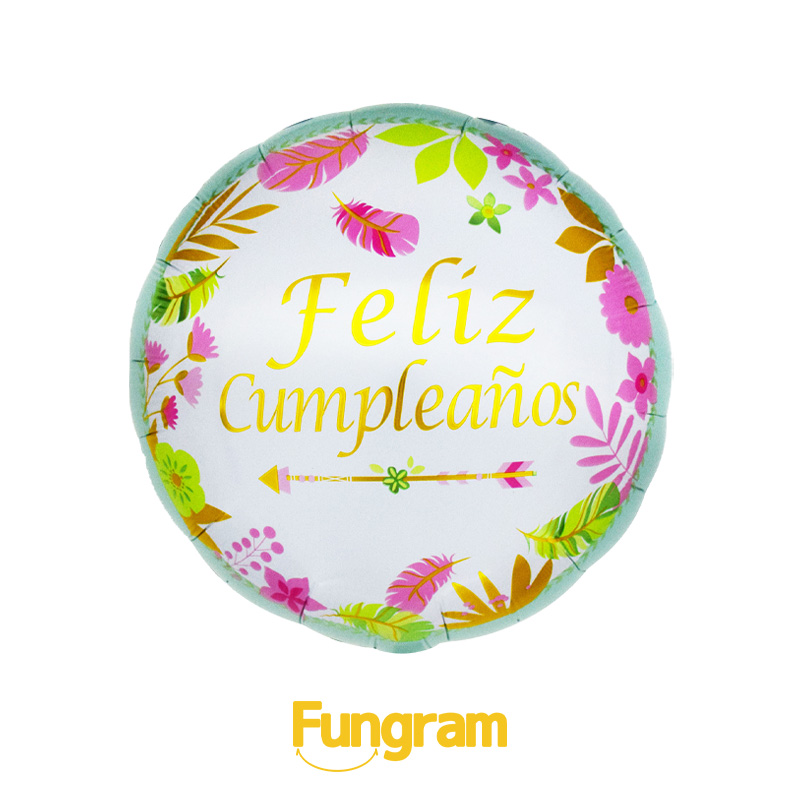Spanish Happy Birthday Foil Balloon Manufacturers