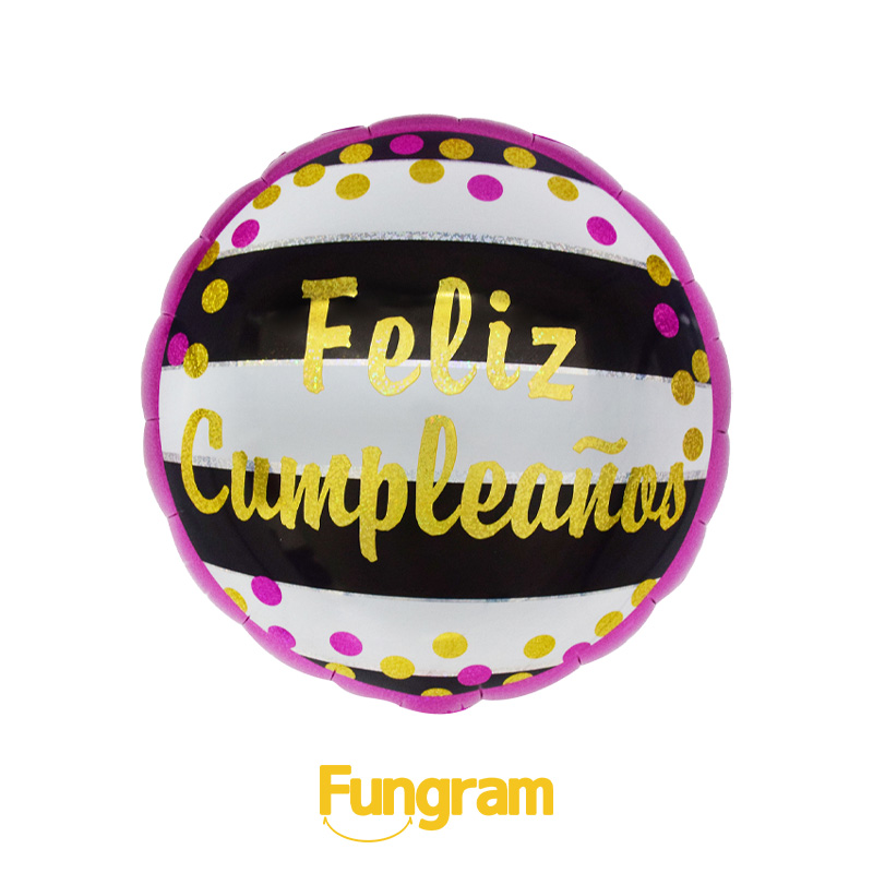 Spanish Happy Birthday Foil Balloon Manufacturers