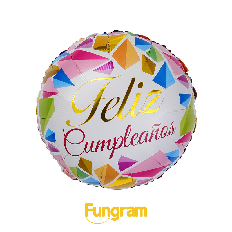 Spanish Happy Birthday Foil Balloon Manufacturers