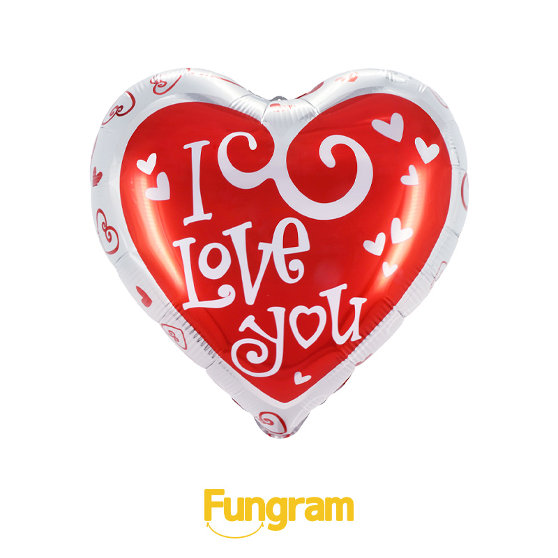 Valentine's Day Balloons Foil Supplies