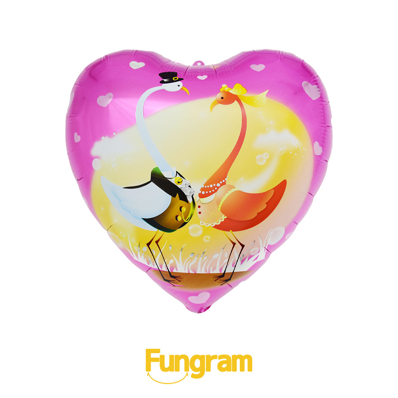 Wedding Heart Foil Balloon Factory