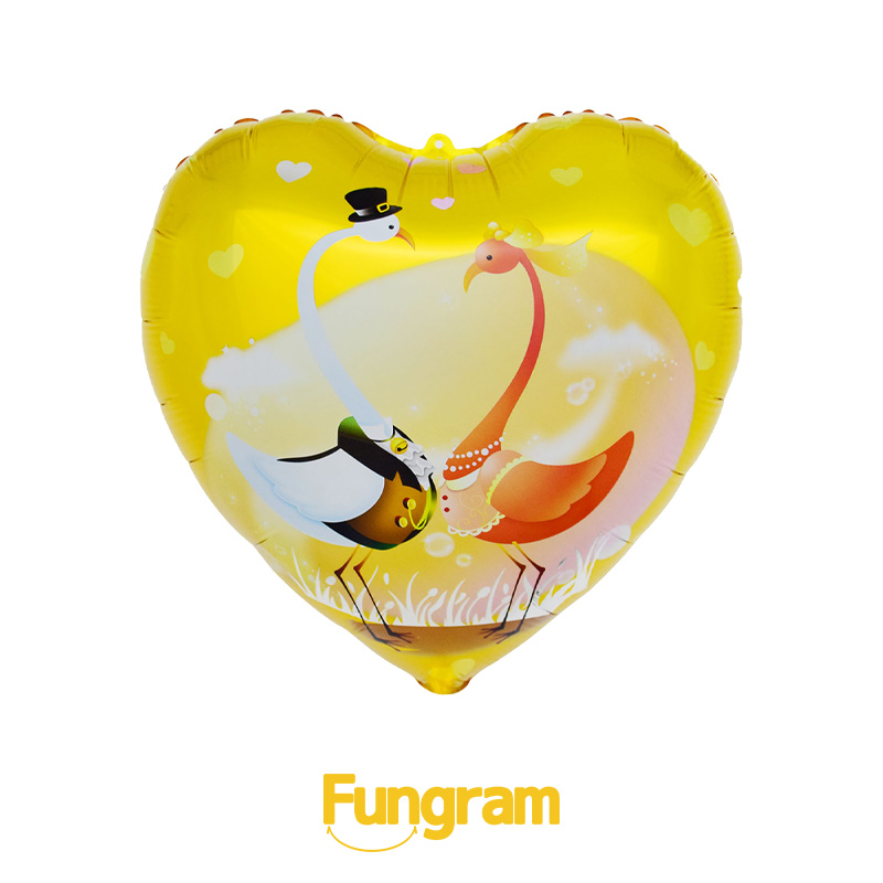 Wedding Heart Foil Balloon Factory