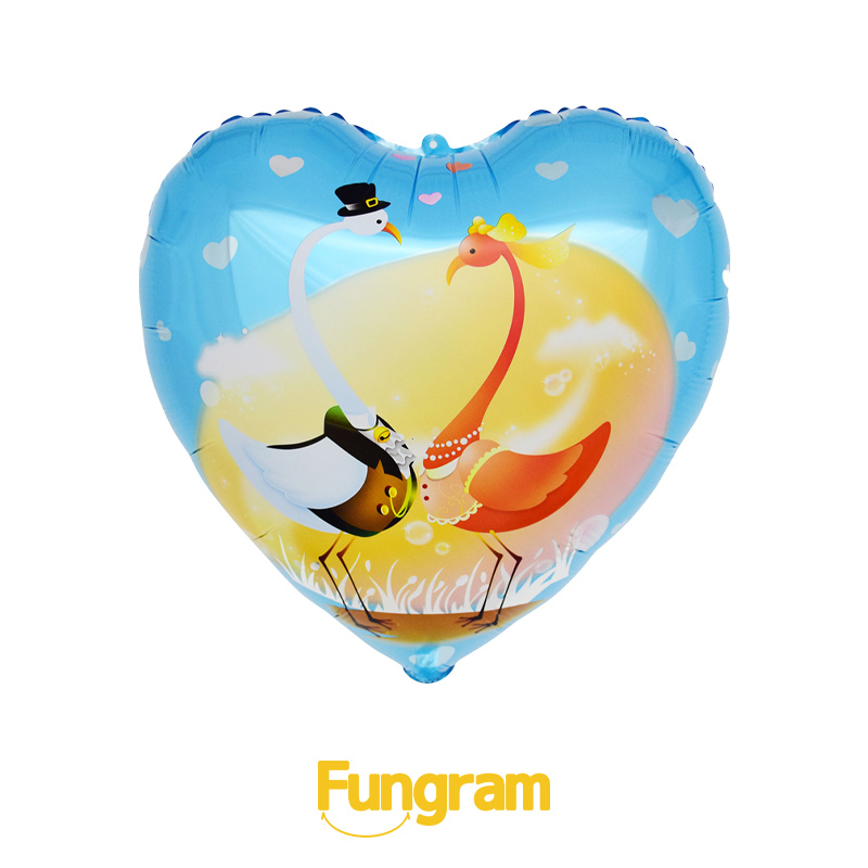 Wedding Heart Foil Balloon Factory