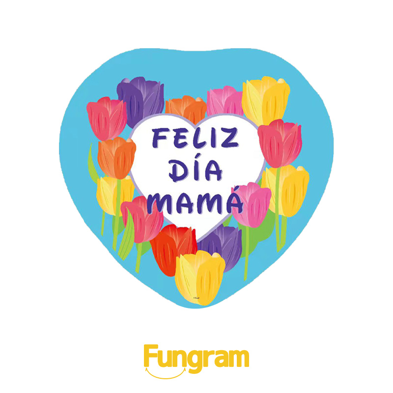 Spanish Heart Balloons Decoration