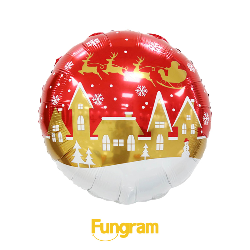 Foil Balloon Christmas Service
