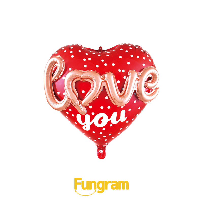 Aluminium Love Balloon Manufacturer