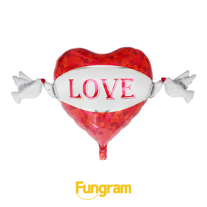 Foil Love Balloons  Wholesale