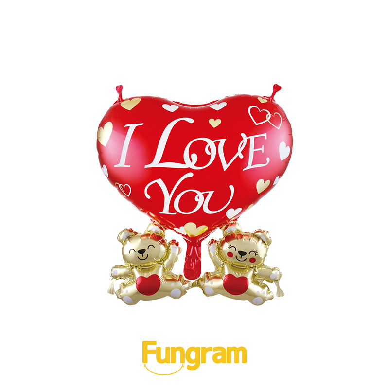 Love Foil Balloons Fabrication