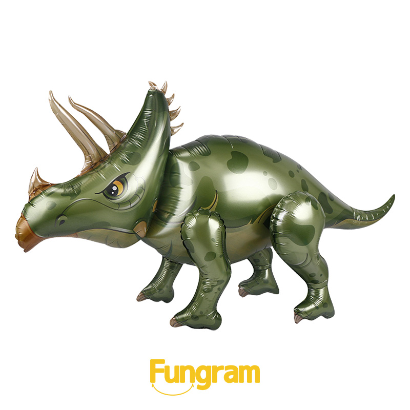 Dinosaur Aluminium Balloons Fabrication