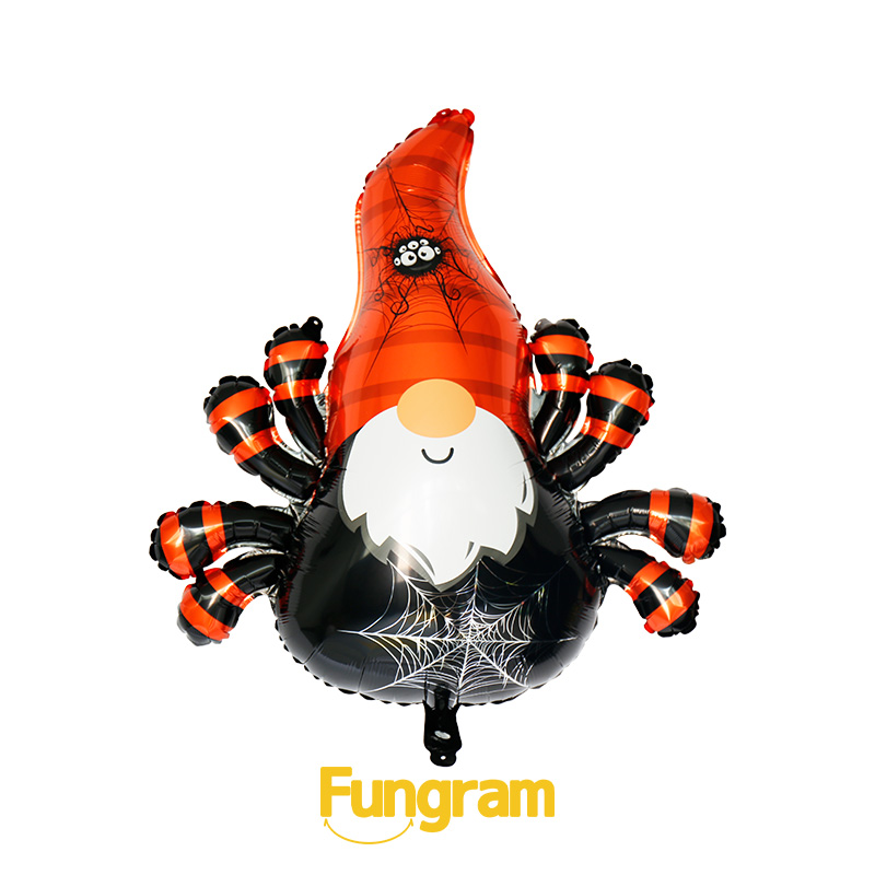 Orange Spider Elf Globo