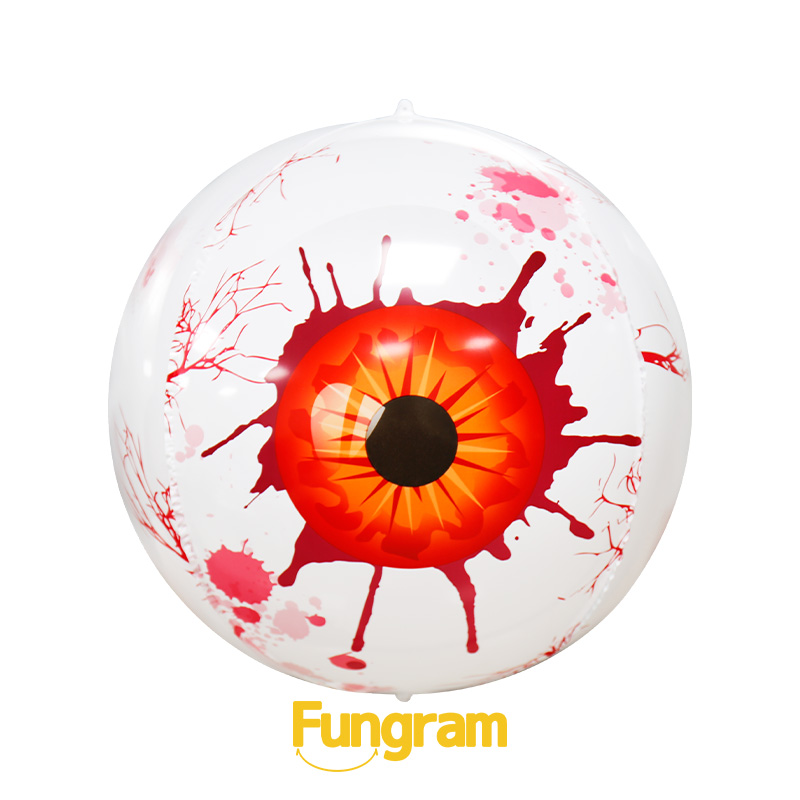 Foil 4D Halloween Eyeball Balloon