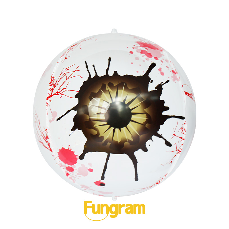 Mylar 4D Halloween Eyeball Balloon